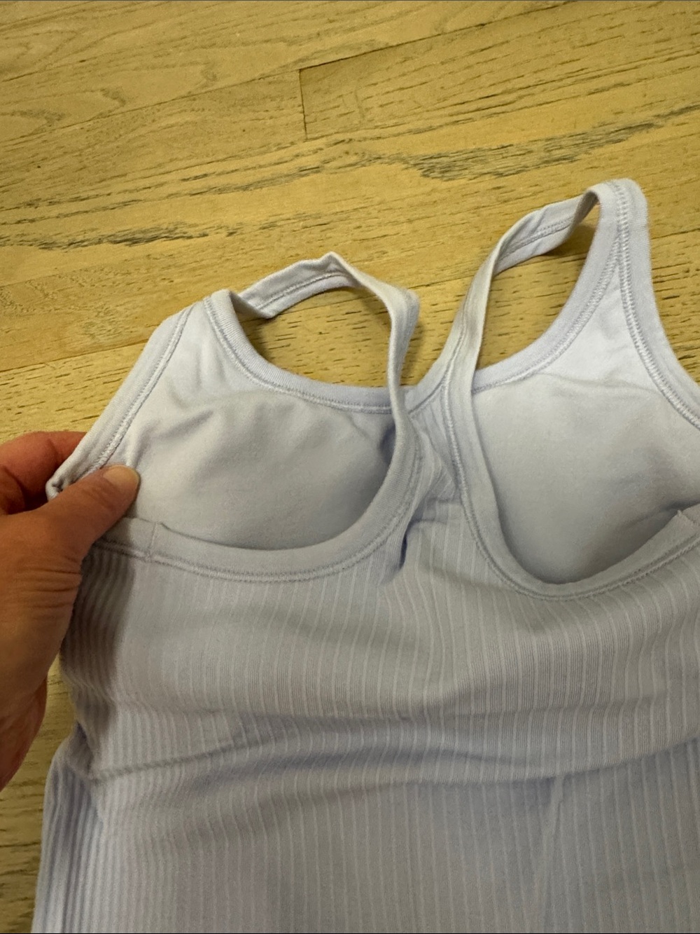 Lululemon Lavender Ribbed Racerback Tank - Picture 4 of 4
